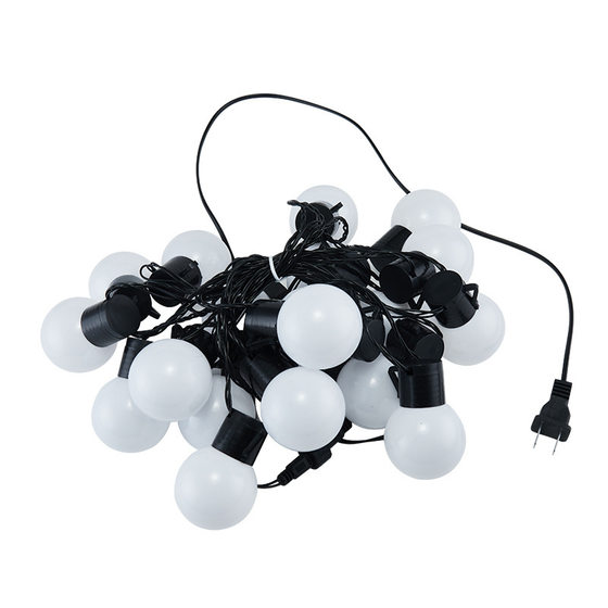Outdoor camping atmosphere light solar G50 bulb light string outdoor waterproof canopy tent courtyard decoration wholesale