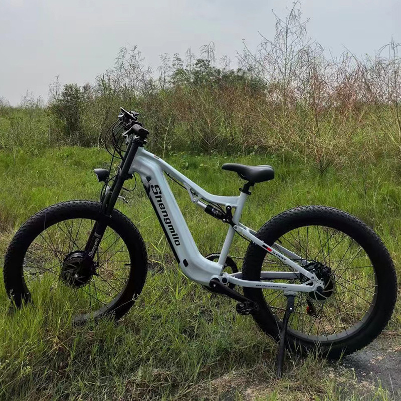 Shengmiloクロスボーダー専用26インチダブルドライブ電動自転車48Vリチウム電気成人電動アシストマウンテンバイク|undefined