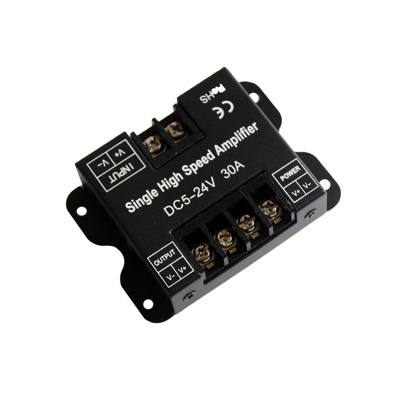 Amplifier 30a signal led power amplifier light strip smart lighting low voltage 12v monochrome lamp controller