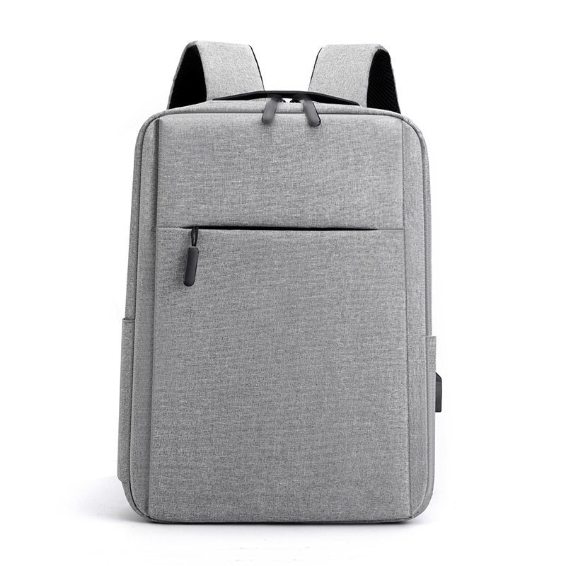 Business backpack men's laptop bag simple commuter casual printed logo large capacity Business bag wholesale