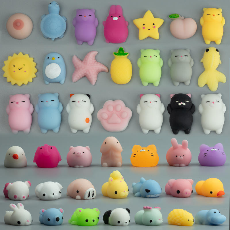 Animal dumplings pinch music Japanese and Korean novelty creative student small gift decompression seal doll vent toy