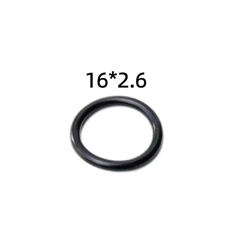Garden water gun nipple joint Black O-ring sealing leather ring waterproof rubber high temperature resistant wear-resistant sealing ring