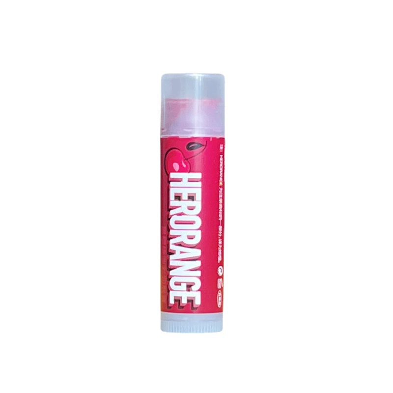 HERORANGE Double Care Moisturizing Lip Balm Student Female Male Moisturizing Fruity Lip Mask Lip Milk Lipstick Base Autumn and Winter