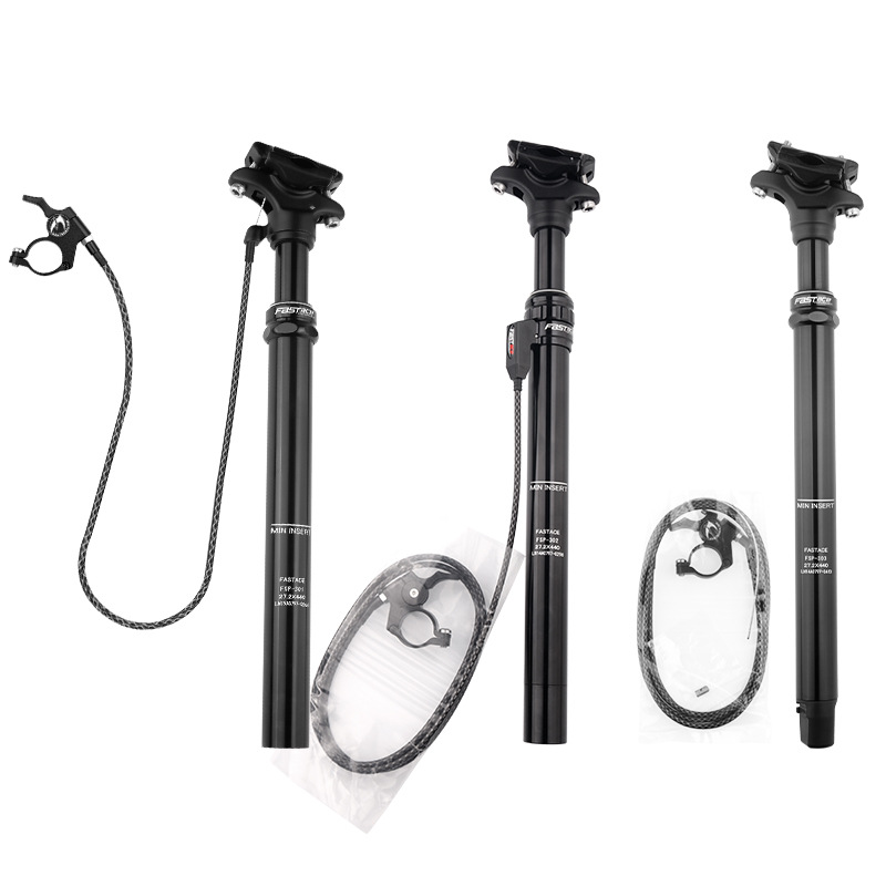 fastace Fast Mountain Bike Air Pressure Lifting Seat Tube Wire Control Telescopic Seat Tube Bicycle Aluminum Alloy Seat Pole