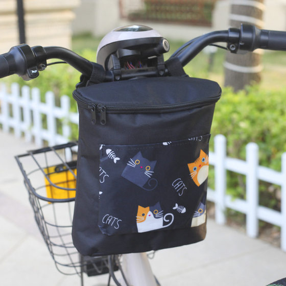 Electric Car Hanging Bag Bicycle Waterproof Hanging Bag Battery Car Storage Bag Storage Artifact Front Storage Bag