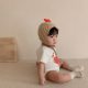 Ins Baby Jumpsuit 24 Summer New Love Bear Printed Harper Baby Bag Fart Suit