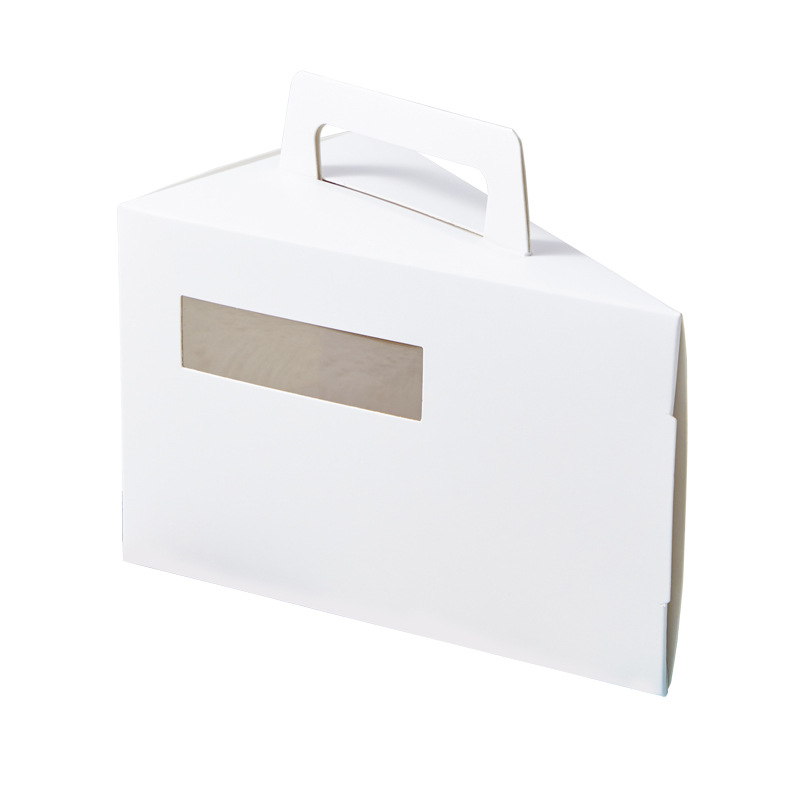 Mousse Triangle Slices West Point Cake Cuts Carton Afternoon Tea Dessert Packing Box Sandwich Packing Box