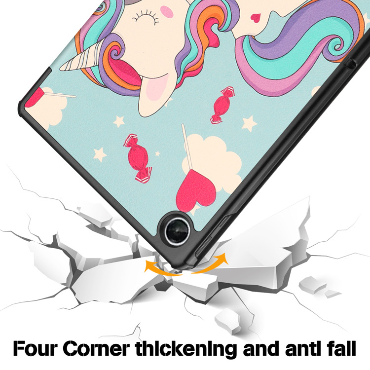 For 2022 nokia T21 Tablet PC Protective Case nokia 10.4 Inch Protective Case Painted Leather Case