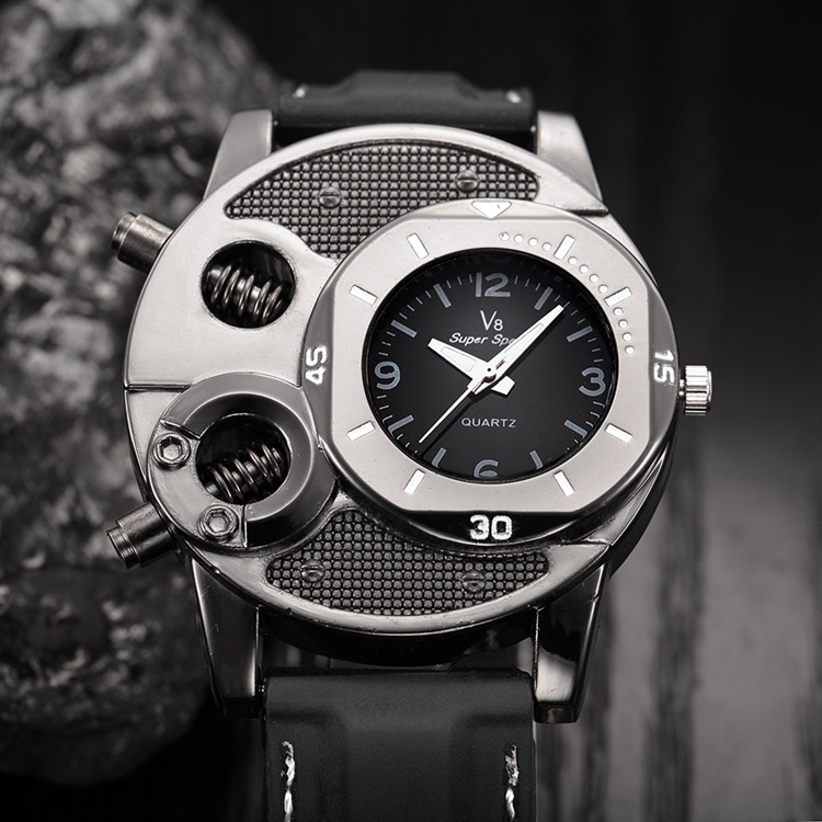 2023 New Fashion Fashion Silicone Watch Men's Watch Casual Sports Quartz Watch Factory Spot Wholesale