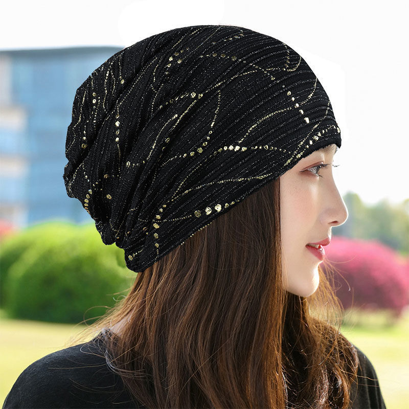 Spring and Autumn thin lining toe cap confinement cap cotton breathable light headscarf cap summer nightcap air conditioning cap for children