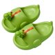 Thick Bottom Snake Neck Dinosaur Parent-Child Slippers Women's Long Neck Dragon Home Cartoon Children's EVA Sandals Shit Feeling Couple Men