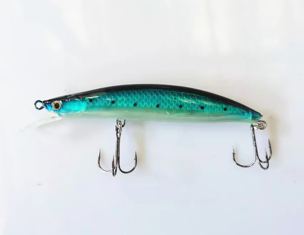 Factory outdoor fishing gear wholesale Luya bait submerged pencil Soft Bait floating luminous Mino 2