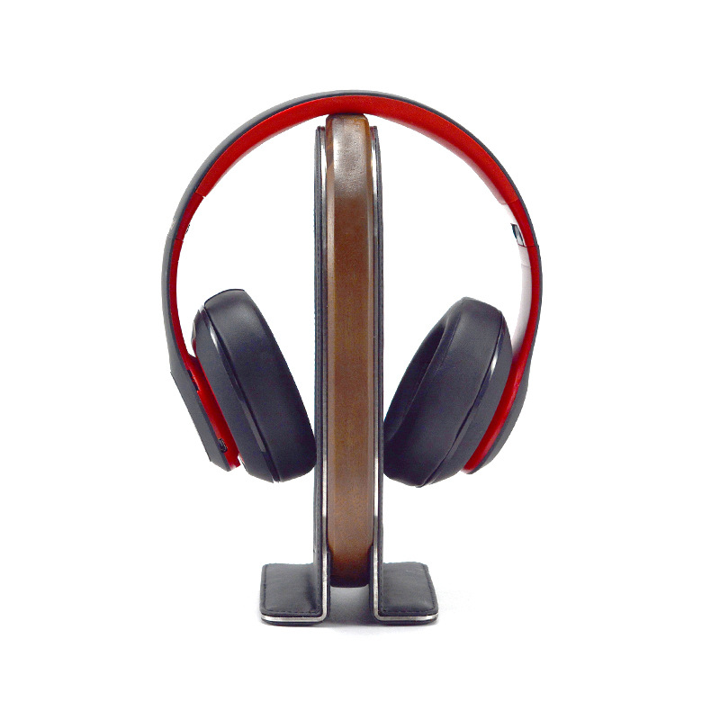 Grovemade Walnut Earphone Rack Display Rack Head Wearing Creative E-Sports Headphone Holder Headset Storage Wooden