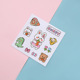 Cartoon stickers (random pattern)