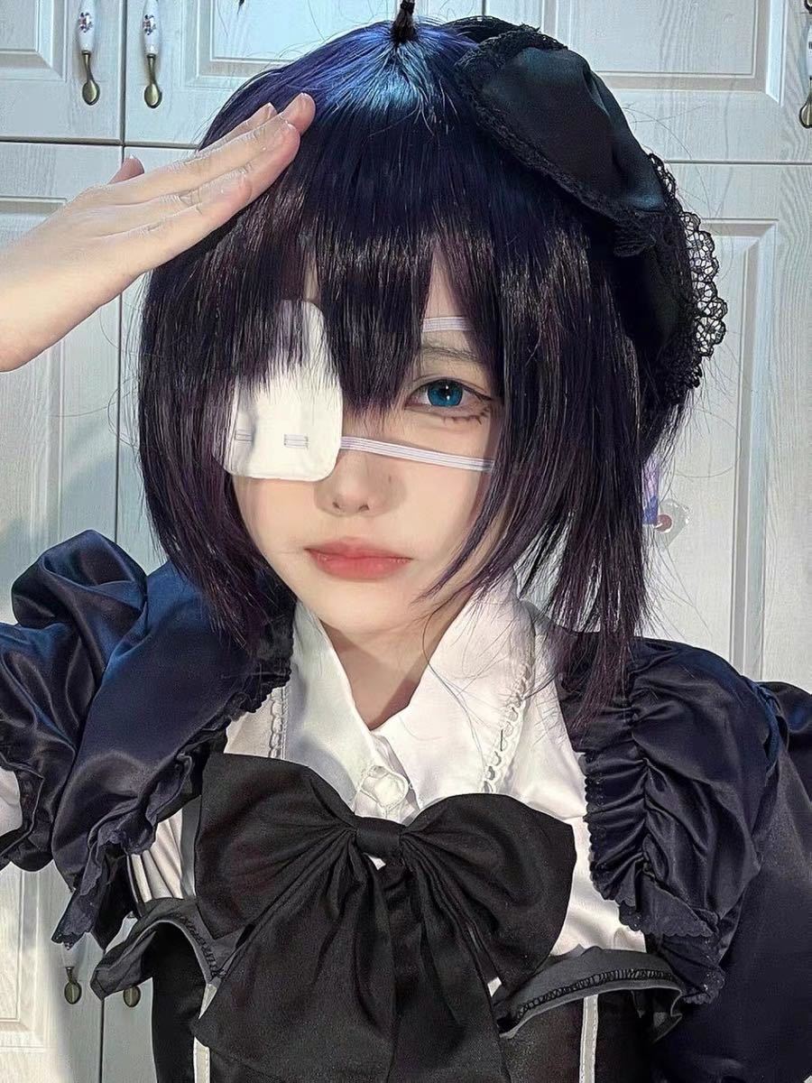 One-eyed goggles in the second disease bird swimming 16 flowers cos props animation goggles cute Japanese role-playing