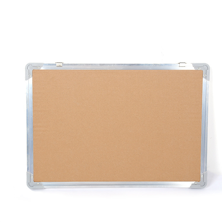 Hanging cork board aluminum alloy frame Office Home Office notes message display board manufacturers supply
