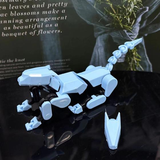 Lucky Doll 13 Joint Movable 3D Printing Doll Toy Dog 3rd Generation Dummy Doll DIY Decompression Artifact