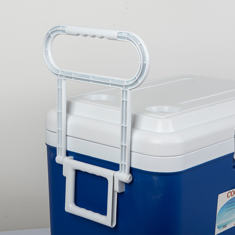 50l wheel portable camping refrigerator pull rod refrigerated fresh-keeping box sea fishing outdoor car food incubator