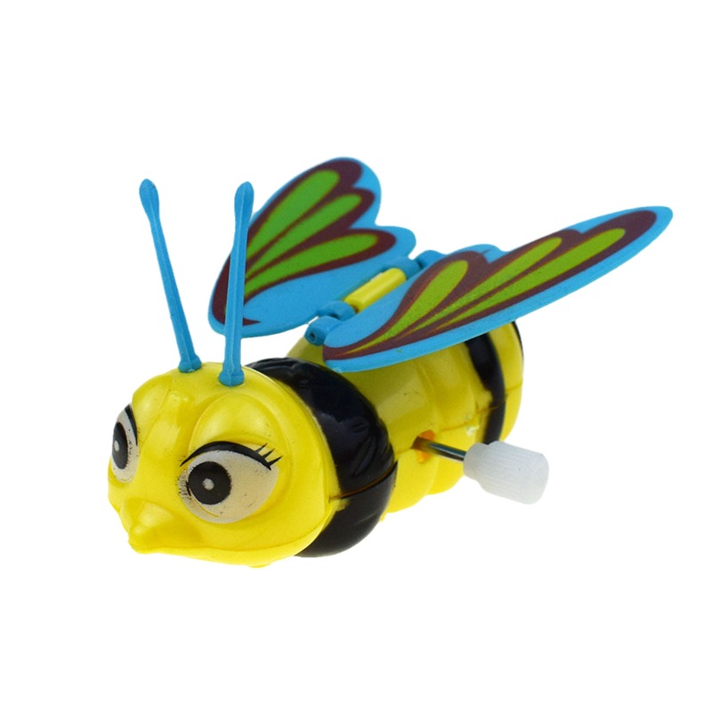 Winding winding will swing wings bumblebee Bee model clockwork toy Easter gift cross-border supply