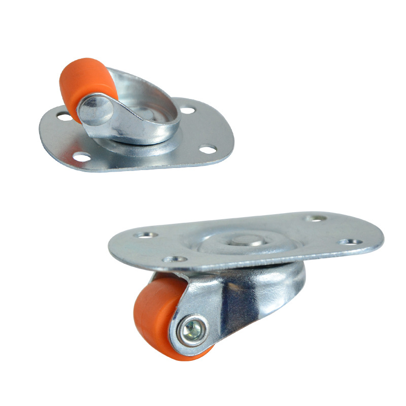 Suit mini Universal foot household appliance wardrobe wheel 0.5-inch storage box pulley punch-free paste-free casters