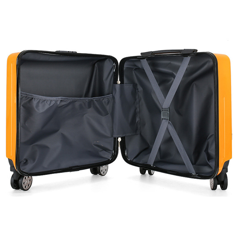 New children trolley case wholesale student suitcase password box 18 inch luggage mute children trolley case