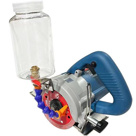 Universal adjustable cutting machine water adding device sprinkler accessories slotted dust removal cooling water adding simple pot water outlet