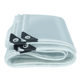 Transparent Rainproof Cloth Thickened Waterproof Cloth Large Row Cover Goods Rain Cover Soft Glass Outdoor Balcony Windshield Tarpaulin