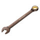 Plum-open dual-purpose ratchet wrench quick round thorn round thorn double-headed 72 gear 6-32mm high hard wrench tool