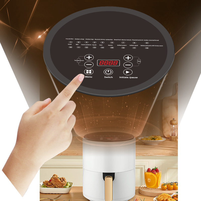Air fryer 6L cross-border English Air fryer household large capacity multi-functional electric fryer 220V/110V