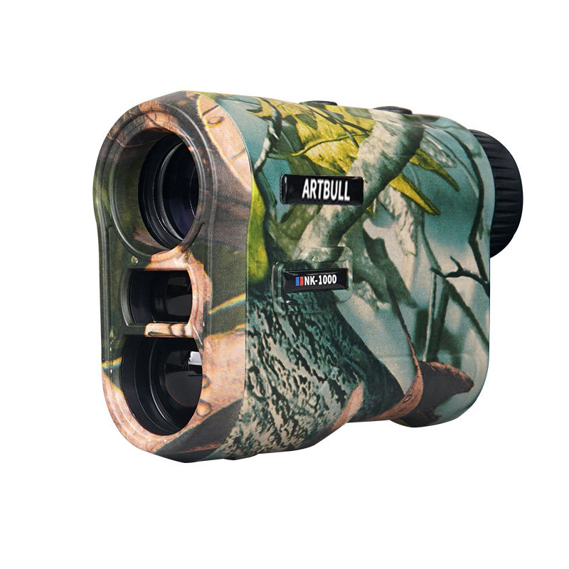 NK-1000 cross-border camouflage golf rangefinder hunting charging telescope rangefinder 1000m