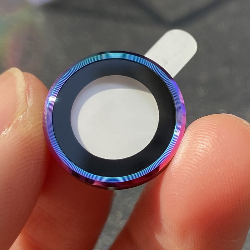 For iPhone16 Hawkeye Lens Film 14ProMax Colorful Apple 15Pro Mobile Phone Camera Protection Sticker