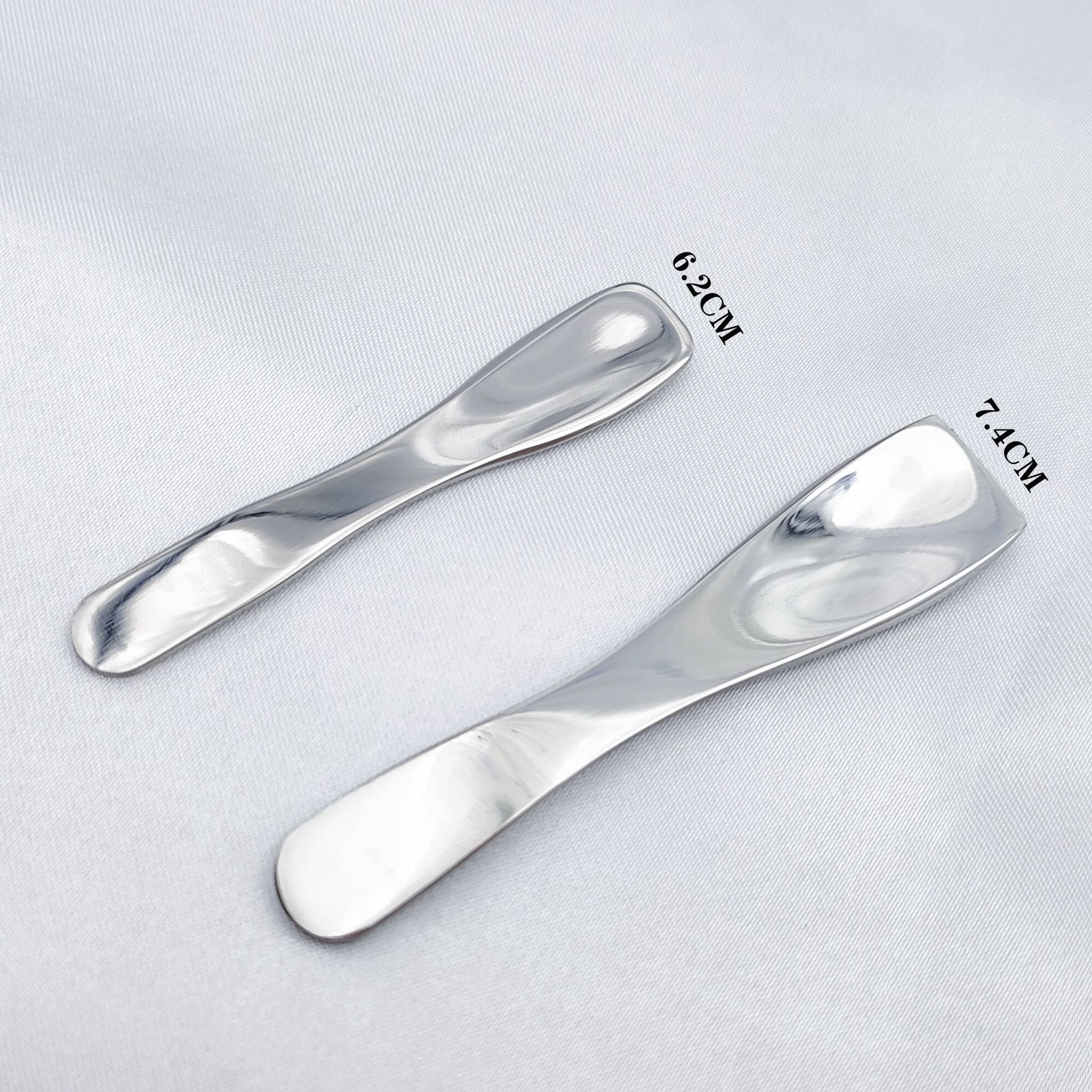 SOURCE manufacturer 304 stainless steel scoop essence eye cream spoon metal eye cream stick facial cream spoon facial mask beauty scoop