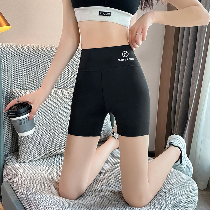Shark Pants Women's Summer Three-point Thin Anti-light Outer Wearing Safety Pants Ice Silk Large Size Base Shorts Women's Hip Lifting Shorts