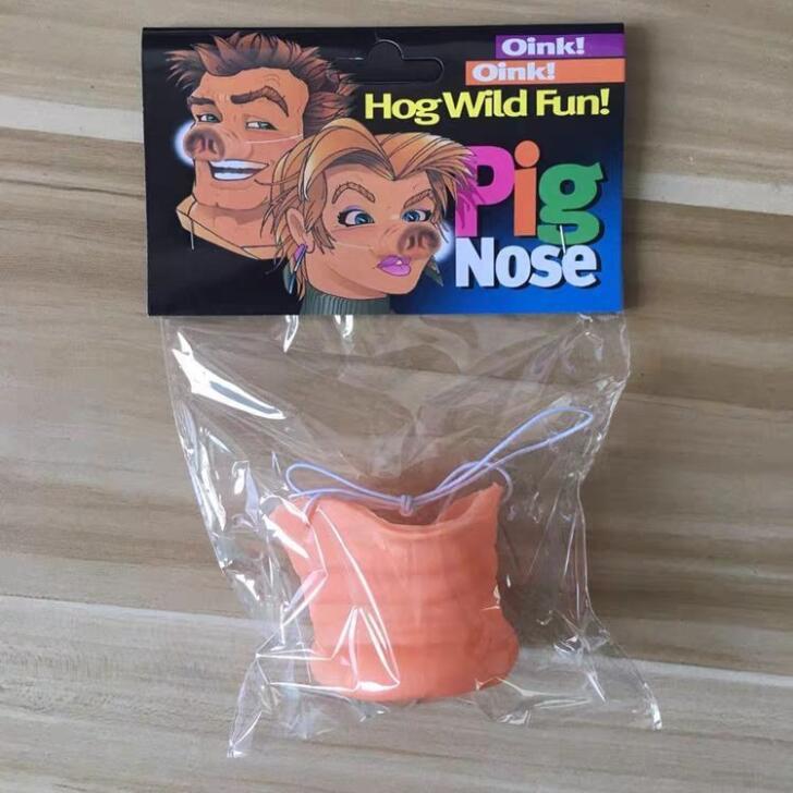 Pig Nose Props Tricky Funny Pig Simulation Nose Prank Spoofs Performance Props Children's Toys