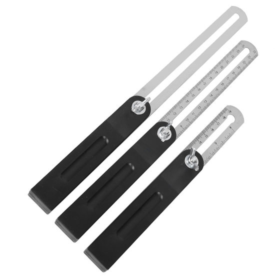 Woodworking activity Square 360 degree adjustable high precision steel ruler sliding combination measuring tool source manufacturer