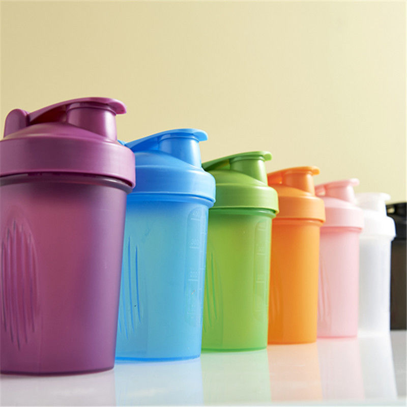 400ml sports protein powder shake Cup milkshake cup advertising Cup with scale fitness plastic shake Cup printing LOGO