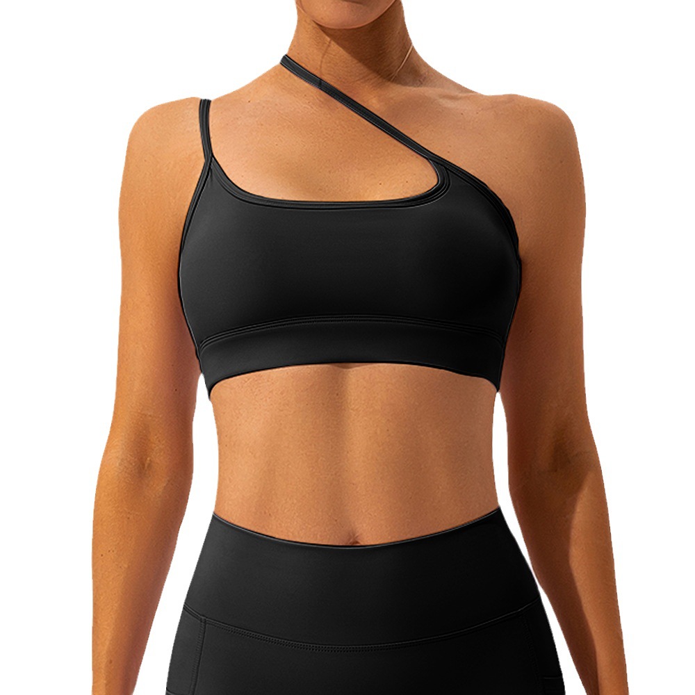 High-strength Adjustable Yoga Bra Push-up Shockproof Fitness Vest Quick-drying Running Naked Sports Underwear