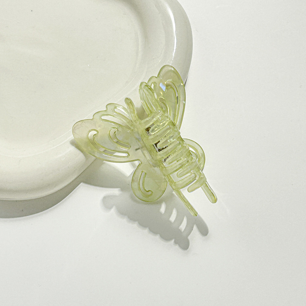 Hollow butterfly catch half tie hair love shark clip fashion personalized hair accessories hairpin children's hairpin small hair clip plate hairpin_voghion.com