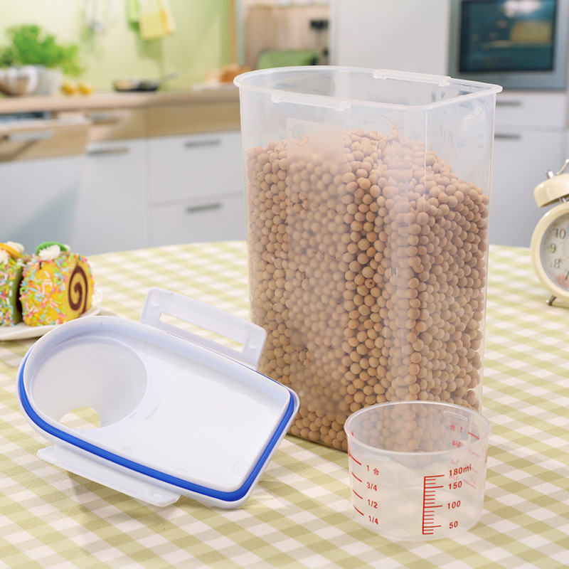 Huisi household insect-proof and moisture-proof sealed rice bucket storage tank noodle bucket rice box grains jar grains bucket