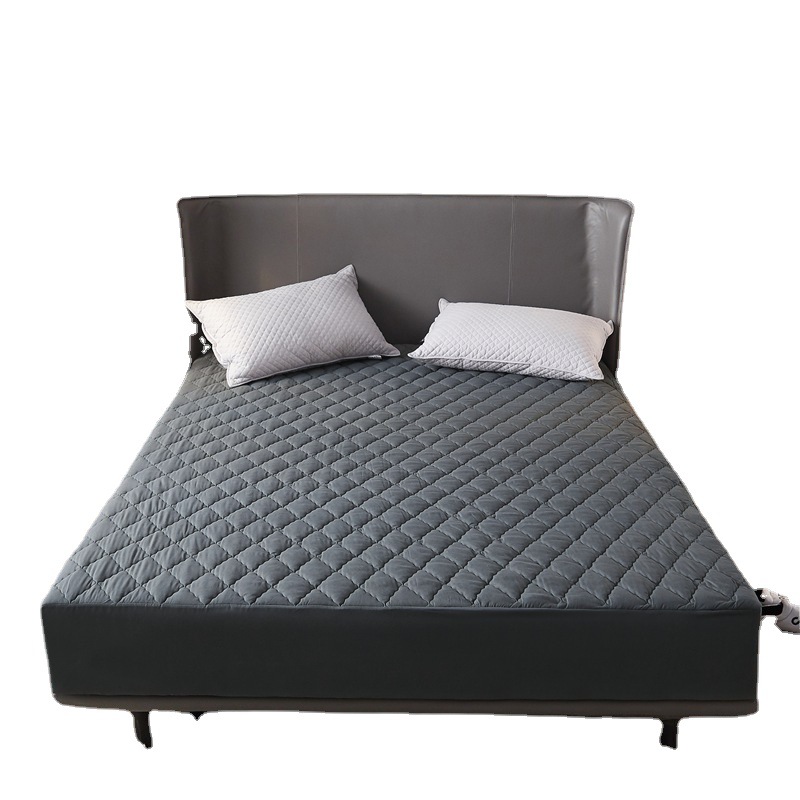 Quilted waterproof bedspread cover foreign trade thickened baby elderly urine-proof dustproof Simmons mattress protective cover wholesale