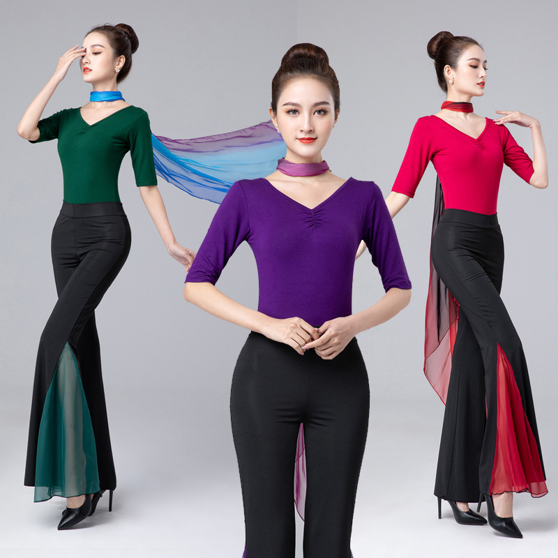 Body Clothing Dance Clothing Catwalk Model Ballet Practice Training Clothing Training Etiquette Modal Yoga Clothing