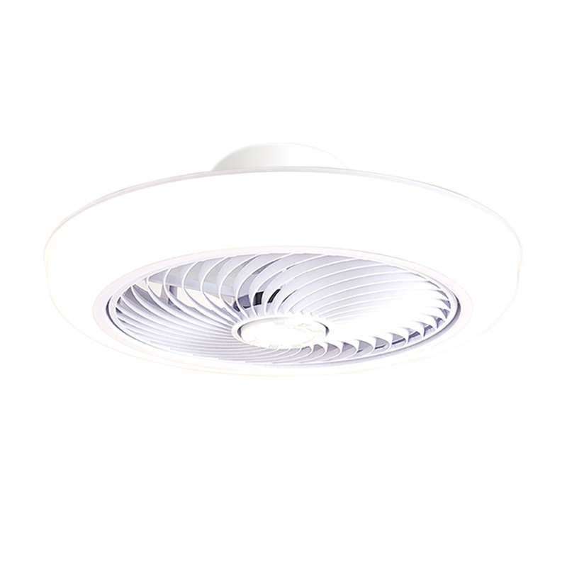 Bedroom Fan Lamp Ceiling Lamp Simple Modern Dining Room Ceiling Fan Lamp Silent Electric Fan Chandelier Integrated Lamp Sunset