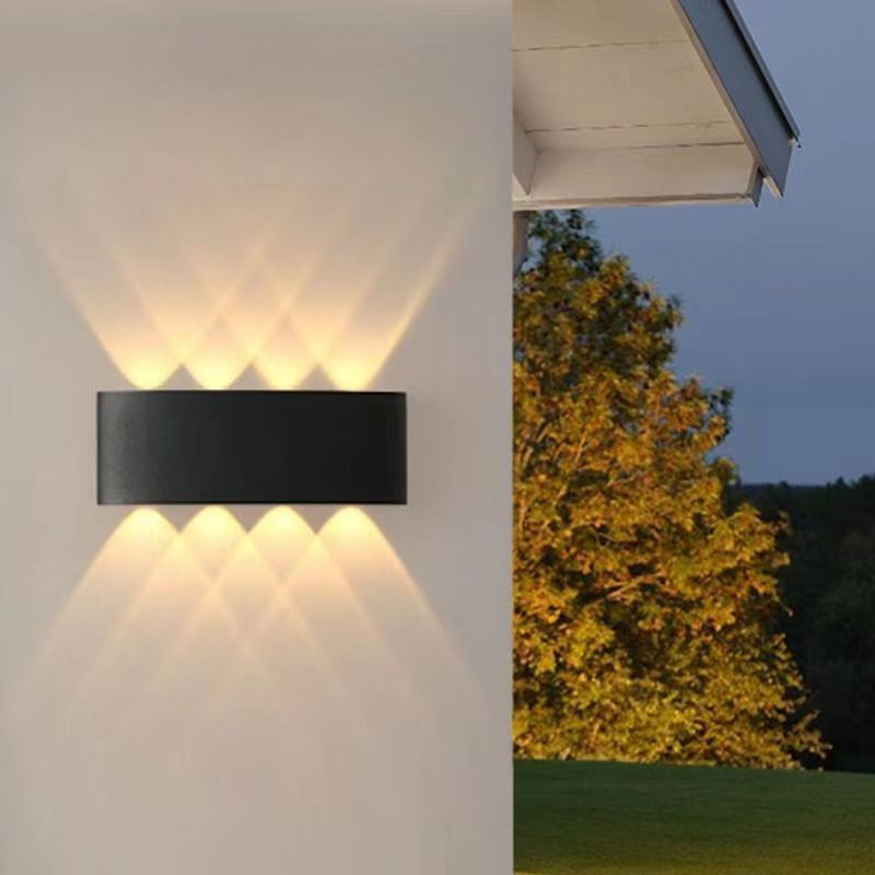 国境を越えて欧米のled壁灯牛眼双ヘッドライト家庭用シンプルなベッドヘッドランプ通路壁灯が上下に光る|undefined