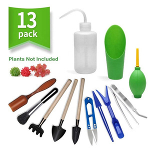 13-piece set of succulent plant planting tools combination set flower mini gardening tools
