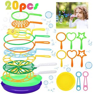 Cross-border bubble ring bubble Rod bubble blowing tool big bubble stick bubble plate bubble toy Amazon bubble tool