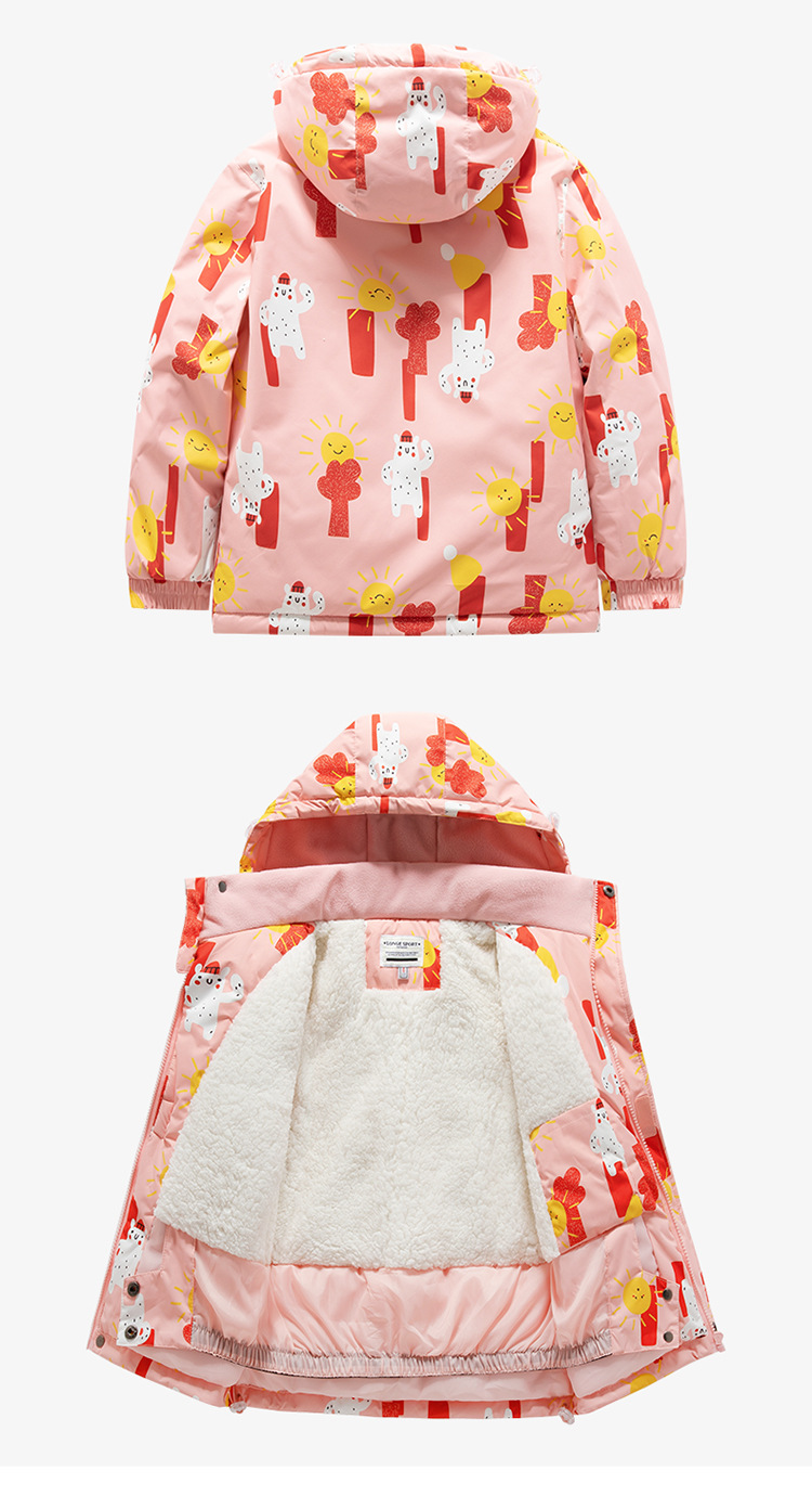 Kinderen skipak meisjes outdoor verdikt waterdicht winddicht warm jongen baby skipak uitrusting_voghion.com