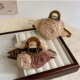 Large AB Face Rose Clamp Single