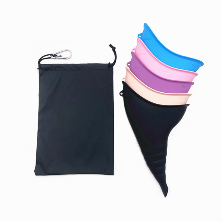 Women's Silicone Urinal New Style Hot Selling Women's Portable Outdoor Emergency Stand-up Urine Bucket Set