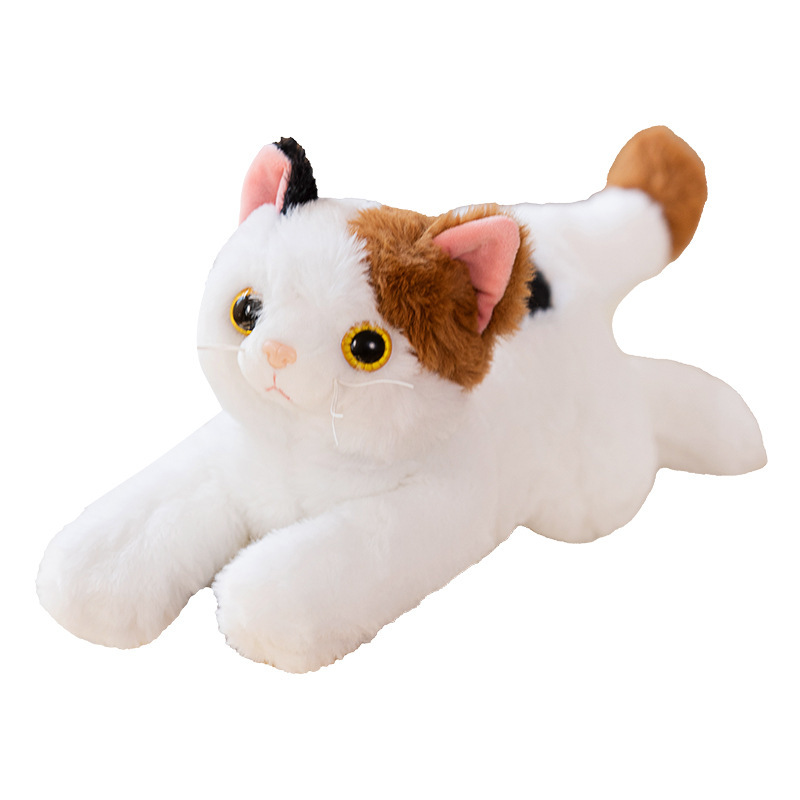 シミュレーション猫人形子猫ぬいぐるみペット猫人形子供が寝ているぬいぐるみ女性の誕生日プレゼント|undefined