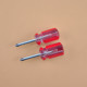 6*38 transparent red and white cross
